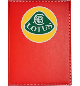 Resim promosyon denizi Lotus Logolu Kırmızı Ruhsat Kabı 