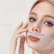 Resim 1 Adet 360° V-Line Yüz Kontürleme & Kaldırma Maskesi - Hipoalerjenik Yeniden Kullanılabilir Ayarlanabilir V Şekilli Yüz Bandı, Çene Hat Tanımı için Rahat Destek ve Açık Bej Sıkılaştırıcı, Uyku Maske Cilt Bakım Aksesuarı, Dikişsiz Uyum, Nefes Alabilen Kumaş, Anti-aging Bakım 