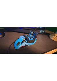 Resim Opencart Cyro Fare - 21 Düğme Oyun Faresi Sadece Plastik Aparattır 