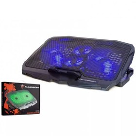 Resim HADRON HDXN7 NOTEBOOK SOĞUTUCU LEDLİ 4 FANLI YÜKSEKLİK KADEMELİ 