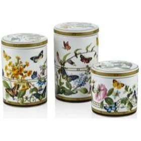 Resim Lamedore Muse Garden 3lu Kavanoz Setı 16cm 13,8cm 10cm 1bsf-1902mg 