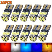 Resim 10 adet T10 LED Canbus 194 W5W 4014 SMD Beyaz Ampuller, Hata Yok Araba İç Aydınlatma Ampulleri, 12V Otomatik LED Harita Bagaj Lambası, Araçlar için Evrensel Uyumluluk, Araba İç Aydınlatma Ampulleri | Hata Yok LED'ler | SMD Teknoloji, Pil Olmadan 