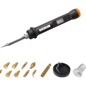 Resim WX744.9 Makerx 20VOLT Profesyonel Dijital Lehim Tabancası + 12 Aksesuar (Akü Dahil Değildir) 