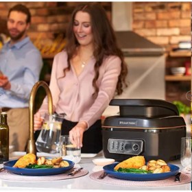 Resim RUSSELL HOBBS 5.5l Satisfry Air Grill Çok Amaçlı Pişirici Yağsız Pişirme Teknolojisi ile 