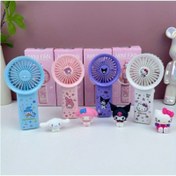 Resim Mini Fan - Güçlü Rüzgar, Sessiz Çalışma, Pembe ve Mavi Tasarım, Kız Arkadaş, Masaüstü veya Yatak Odası Aksesuarı için Mükemmel Hediye, Fan Aksesuarları 