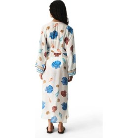 Resim Penti Renkli Santorini Kimono 