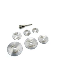 Resim Gravür Makinası Mini Testere Seti 7 Parça 3 Mm Sap 