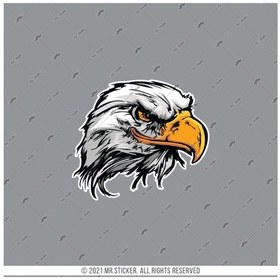 Resim Rfhlm229 Reflektif Kartal Kafasi Etiketi 