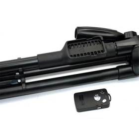 Resim Yunteng Vct 5028 Bluetooth Kumandalı Telefon Fotoğraf Makinesi Tripod Monopod Taşıma Çantalı 