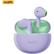 Resim Realfit F2 Bluetooth Kulaklık Mükemmel Hıfı Kalitesi Realme Xiaomi İçin Tws Purple 