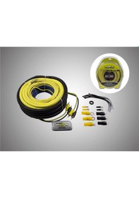 Resim For-x Xy-4kıt 4ga Kablo Seti Oto Amfi Uyumu Set Kablosu Komple Se 