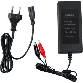 Resim Weko 12.6 Volt - 3 Amper Krokodil Uçlu Ledli Yerli Üretim Masaüstü Şarj Adaptörü 