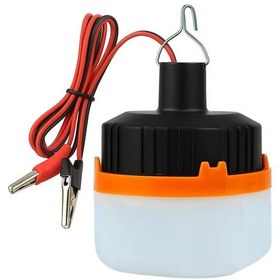 Resim Powermaster Ht-a11 12 Volt Siyah Led Lamba Krokodil Maşalı Uçlu 21 Smd Ledli Şeffaf 