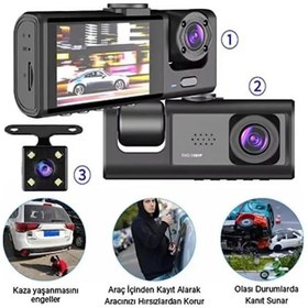 Resim Black Box Wifi Trafik Kamerası Full Hd 1080p 
