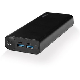 Resim Mojue PB06 20.000mAh 20W PD-QC USB-C iPhone Hızlı Şarjlı Akım Korumalı LCD Ekranlı Powerbank 