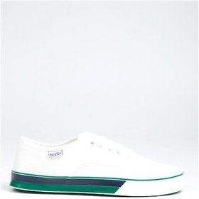 Resim Benetton Bn-30956- 3570 Beyaz Yeşil - Kadın Spor Ayakkabı 001 