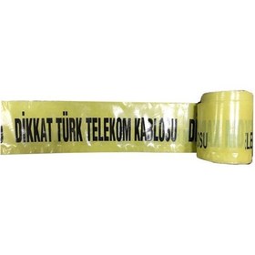 Resim Türk Telekom Kablosu Ikaz Şeridi 