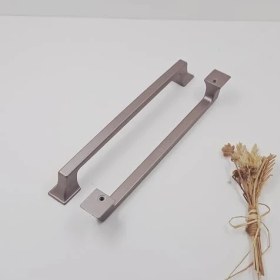 Resim Ay-Az Kulp Kürdevan 160MM Modern Şık Bronz Mutfak Banyo Dolap Çekmece Kulpu 