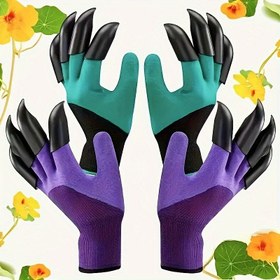 Resim Seçmeli, Unisex, Herkese Uygun Beden, Dış Mekan Sporları için, Polyester Malzeme, Hafif ve Nefes Alabilir, Dışarıda Giymeye Uygun Sekiz Parmaklı Eldiven Çifti 