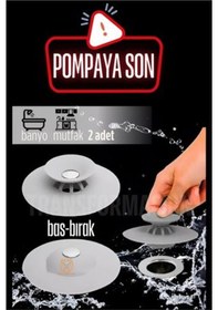 Resim Modacar Lavabo Süzgeci Bas-bırak 2 Adet 