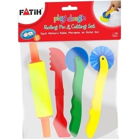 Resim Fatih Oyun Hamuru Merdane Ve Kesici Seti 50730 