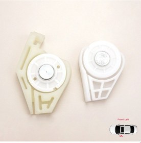 Resim Fiat Doblo MK1 2001-2010 İçin Ön Sol Cam Kriko Köşe Makarası 1+2 