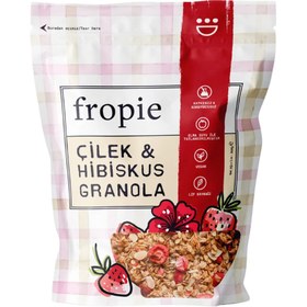 Resim FROPİE Çilek & Hibiskus Granola 360g 