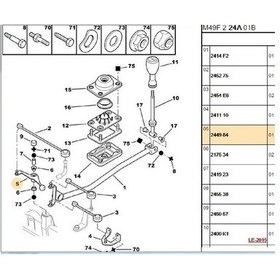 Resim Vites Seçici 206 306 Boxer Berlingo 244984-dk1045-bpe434003-brs244984 