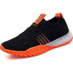Resim Spor Ayakkabı, Flyknit File, Elastik Siyah 