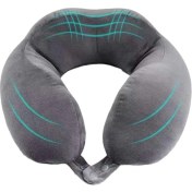 Resim Mkjınmeı Deve Hörgücü Çift Tokalı Ayarlanabilir U Şeklinde Yastık, Taşınabilir U Şeklinde Yastık (Yurt Dışından) 