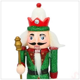 Resim Kurşun Asker, Ahşap Fındıkkıran 18cm - Mızraklı 