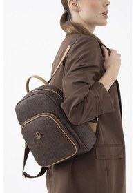 Resim United Colors Of Benetton Kadın Sırt Çantası Kahve - Kahve 