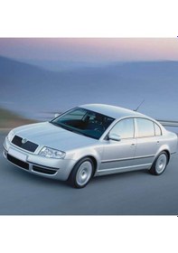 Resim Skoda Superb 1 2005-08 Sol Dikiz Aynası Camı Isıtmalı 7M3857521F 