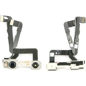 Resim iPhone 11 Pro Uyumlu Max Için Ön Kamera + Sensör (469465512)-Siyah 