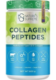 Resim Nature's Supreme Collagen Peptides Powder 600 G 