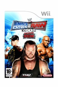 Resim Nintendo Wii Smackdown Vs Raw 2008 Wwe Featurıng Ecw Sıfır Orjinal Kutulu Ürün 