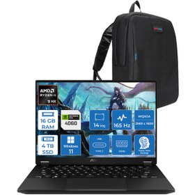 Resim Asus Tuf Gaming Ryzen Aı 9 HX370 16GB LPDDR5X 4tb SSD 8GB\u002FRTX4060\u002F100W Windows 11 Pro 14\ 2.5k Wqxga 165Hz Yapay Zeka Destekli Taşınabilir Bilgisayar RG012W03 + Zettaçanta 