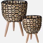 Resim Ayaklı Saksı 45 cm 