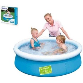 Resim Bestway Şişme Havuz 152 x 38 CM Şok Fiyata Çok Renkli 