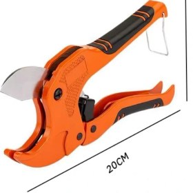 Resim Layfhex Profesyonel Pvc Pprc Boru Kesme Makası Otomatik Bıçak Açma Sistemi 