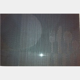Resim Taner Pvc Dikdörtgen 30x45 cm Amerikan Servis Siyah 