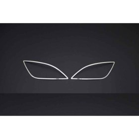 Resim Drs Tuning Hyundai i20 Krom Sis Farı Çerçevesi 2 Parça 2012-2014 Arası 