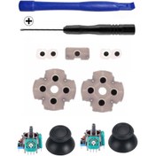 Resim POPKONSOL Ps5 Versiyon 1 Analog Motor Topuz Iç Lastik Tornavida Ayırıcı Tamir Seti Playstation 5 Kol Tamiri 