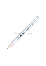 Resim Zig Clean Color Real Brush Marker Fırça Uçlu Kalem 028 Pale Pink 