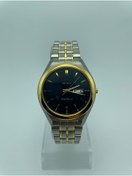 Resim Orient Erkek Quartz Kol Saati | Siyah Kadran & Çelik Bilezik | Gün & Ay Takvimli - 2 YIL GARANTİLİ 