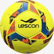 Resim Lescon Escon Fosforlu Yeşil Futbol Topu 4 Numara 