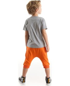 Resim Denokids Yo Kaplan Erkek Çocuk T-Shirt Kapri Takım Çok Renkli 