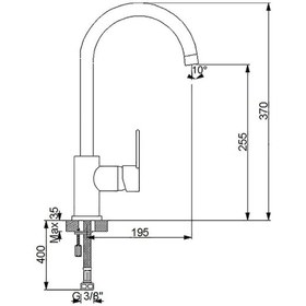 Resim Newarc Domino Eviye Bataryası Beyaz 971531Sw 
