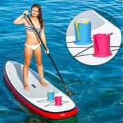 Resim 2 adet Paddle Board Kup Tutucu, Evrensel Kano İçecek Kup Tutucu 