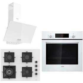 Resim Siemens&ferre Podence HB012FBW1T - SC406 - D087 3 Lü Ankastre Set 